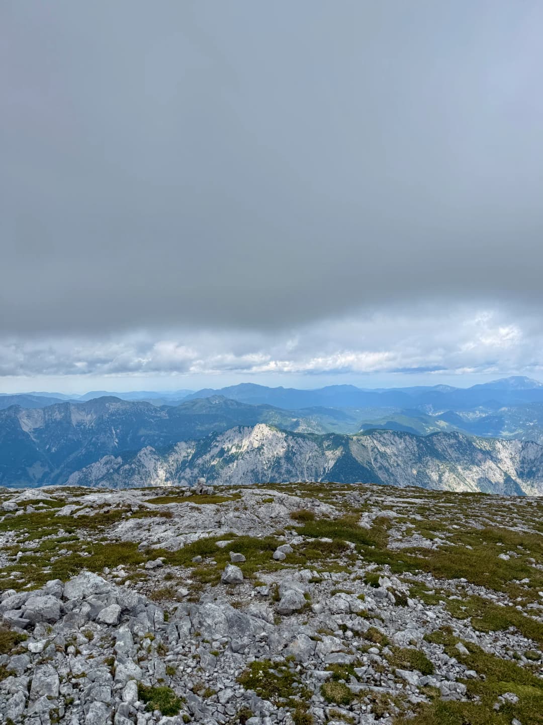 From the summit.