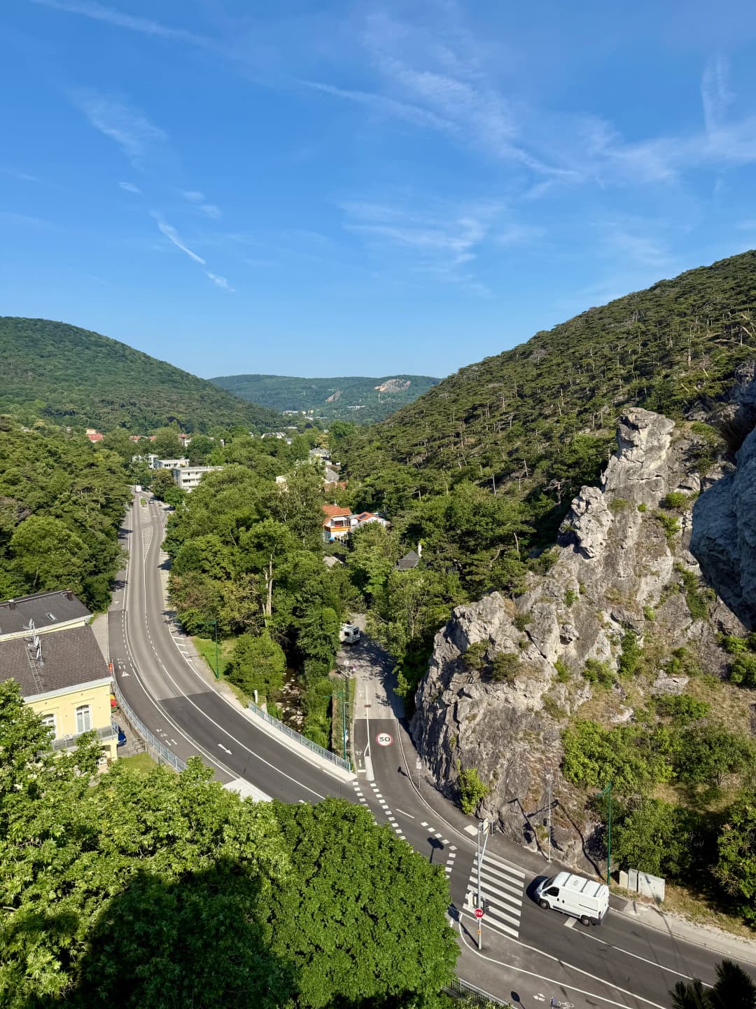 View from above.