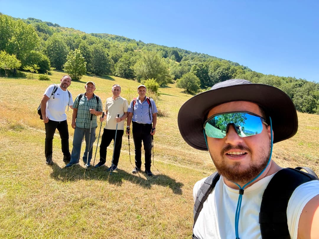 Me with the group.